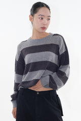 Moss stripe knit