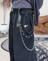 Table Dart Curved Snap Pants