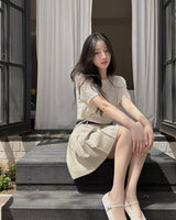 Lian Twisted Short Sleeve Knitwear