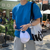 LMN スーピマコットンピグメントオーバーサイズフィット半袖Tシャツ (8 colors)