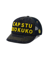 CAP STU DIO KUKO トラッカーキャップ_デニム