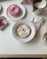 Bow ribbon bowl : white