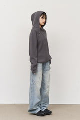 Shape Waffled Hoodie