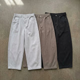 Washed Balloon Wide Trousers