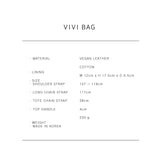 VIVICHO VIVIバッグ　ブラック