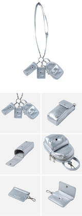 24FW MODULE HANDLE CROSS BAG SILVER
