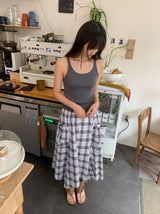 Vicky Basic Ribbed Round Sleeveless