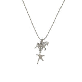 Horse star necklace