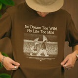 DAKYAM 2025S/S Mild Life Wild Dream Printing T-shirt