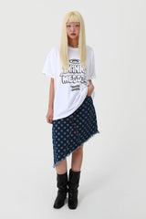 アーカイブバブルフォントTシャツ-WHITE