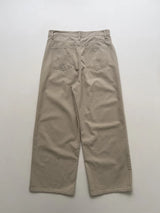 Maple Dyed Cotton Wide Pants