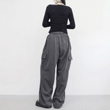 (Unisex) LeCia Cargo String Pants