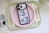 [MADE]ナンバー3 エモジ ケース(Vintage pink) (magsafe)