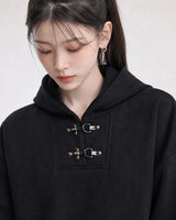 (UNISEX) ファイヤーマン バックル フーディー