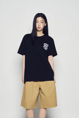 25SS MIX TYPE GRAPHICS SHORT SLEEVE T-SHIRT BLACK
