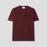 Deli ヘンリーネック半袖Tシャツ