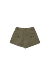Herringbone shorts_beige