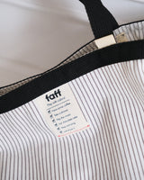 Pinstripe Shopper bag Ivory