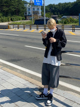ナイロンストリングハーフパンツ 2C
