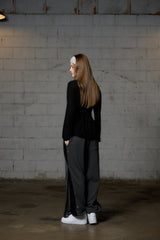 FAIRY WOOL LONG SLEEVE / BLACK