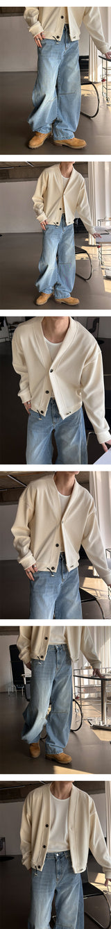 [Unisex] カーブダーツワイドデニムパンツ