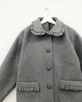 La Madeleine Frill Coat (2color)