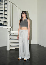 (4th reorder) stud twinkle jogger pt - grey