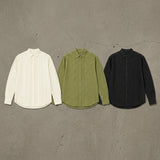 Deep Black Vertical Texture Shirt
