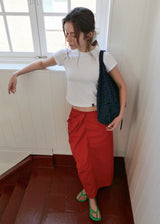 Jeanne Leaf Shoulder Bag_Navy