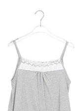Severine Lace Color Layered Strap Sleeveless