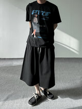 SIO two tuck bermuda sweat pants