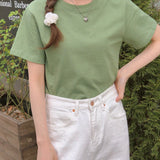 ナナクロップ半袖Tシャツ