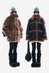 Haven shearing reversible mustang