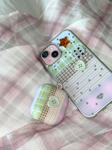 Summer vacation button airpod Buds case