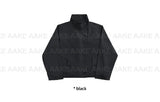 HIGH-NECK BUTTON JACKET