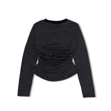 shirring number tee (4colors)