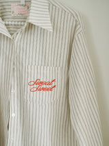 Stripe Vacance Shirts_blue(dark red)