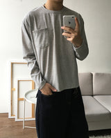 Pocket Crop Long Sleeve