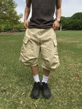ヒエルパラシュートポケットバミューダパンツ 3C