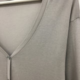 ボーンシルクVカーディガン (2color)