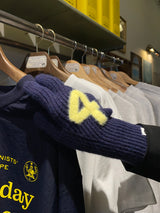CUSTOM INITIAL KNIT RIBBON GLOVES
