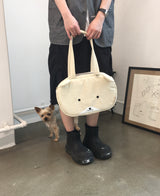 (beige)mini-hamster Shoulder Crossbag