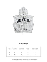 M.C.R. code stud zip-up vest HD IV