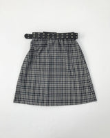 【即日発送】YWD PLAID PLEATS SKIRT + BELT (3color)
