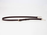 LAZEL CROC フラップトートレザーバッグ / Wani Burgundy