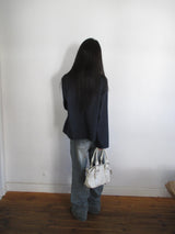 metal stud mini bag