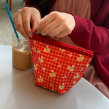 ラッキーパウチ(プディングレッドチェックver.)