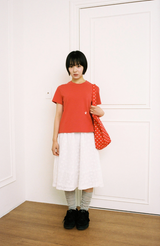 Twister Star Tote Bag - Dot Red