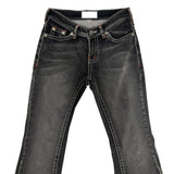 Betty low boots cut pants