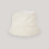 Cream Ribbon Cotton Hat